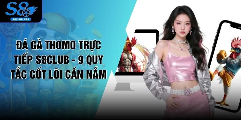 Đá Gà Thomo Trực Tiếp S8CLUB - 9 Quy Tắc Cốt Lõi Cần Nắm