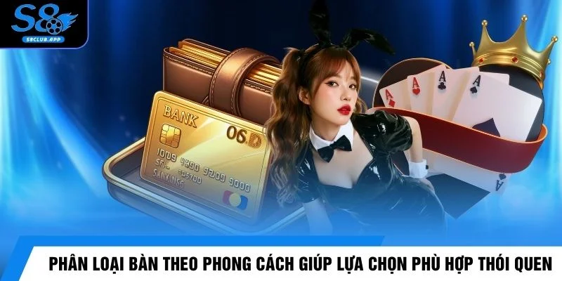 Phân loại bàn theo phong cách giúp lựa chọn phù hợp thói quen