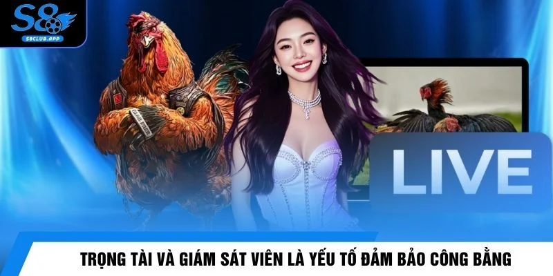 Trọng tài và giám sát viên là yếu tố đảm bảo công bằng